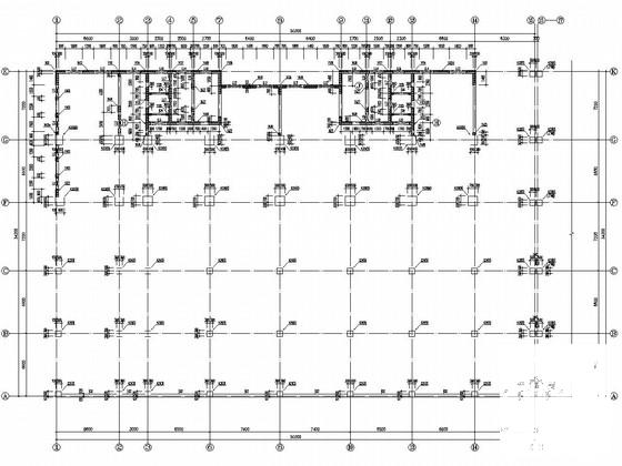18层筏形基础框剪结构住宅楼结构CAD施工图纸（6度抗震）(边缘构件配筋) - 2