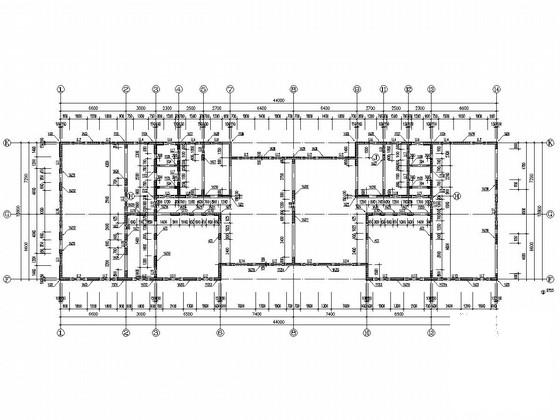 18层筏形基础框剪结构住宅楼结构CAD施工图纸（6度抗震）(边缘构件配筋) - 3