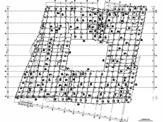 地下车库框剪结构住宅楼结构CAD施工图纸（6度抗震） - 2