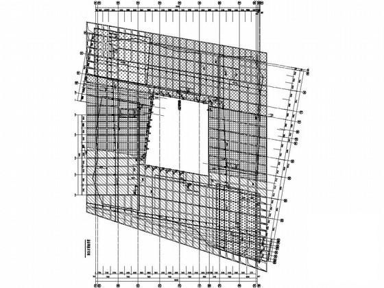 地下车库框剪结构住宅楼结构CAD施工图纸（6度抗震） - 4