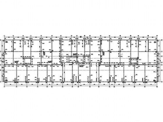 10层桩基础剪力墙结构住宅楼结构CAD施工图纸（7度抗震） - 1