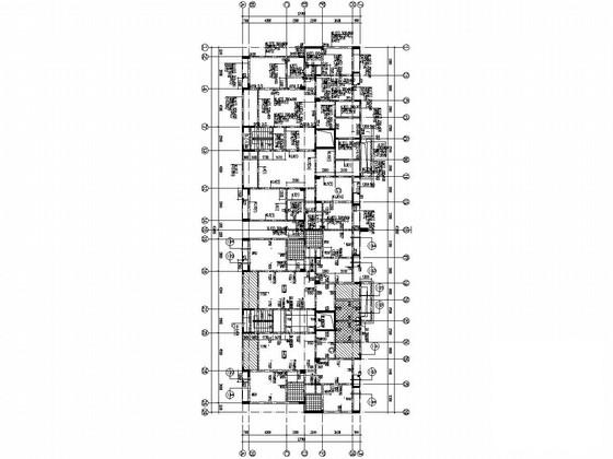 10层桩基础剪力墙结构住宅楼结构CAD施工图纸（7度抗震） - 3