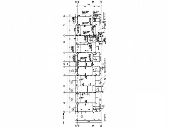 10层桩基础剪力墙结构住宅楼结构CAD施工图纸（7度抗震） - 4
