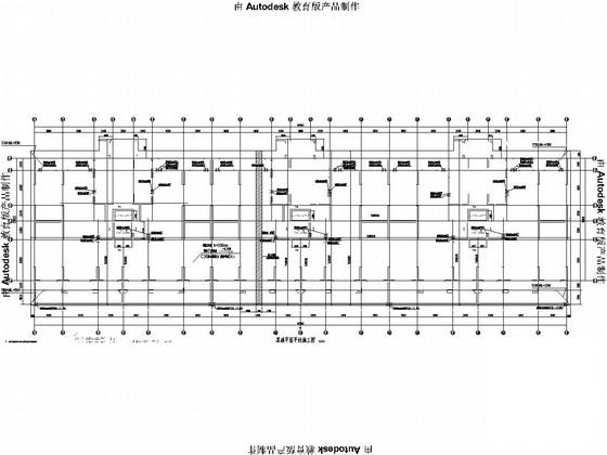 14层加阁楼剪力墙结构住宅楼结构图纸（地下1层）(梁平法施工图) - 1