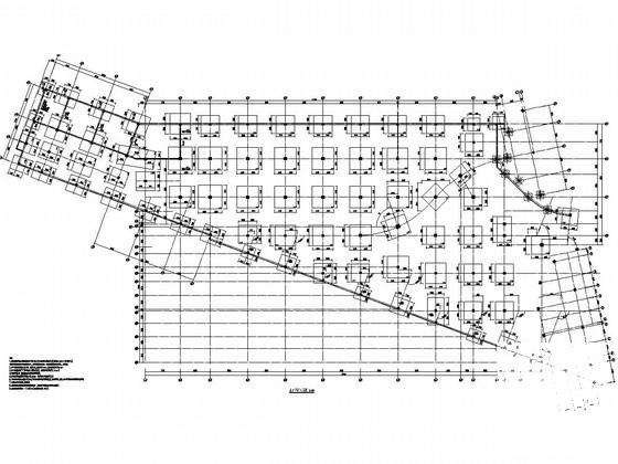 3层框架结构集中商业楼结构图纸（建筑图纸） - 2