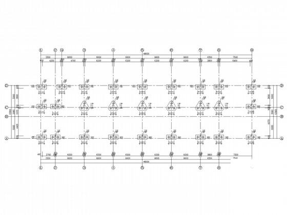 4层框架实验楼结构CAD施工图纸(桩基础)(梁钢筋图) - 2