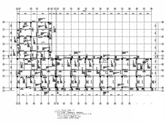 6层框架结构中学教学楼结构CAD施工图纸(基础设计等级) - 4