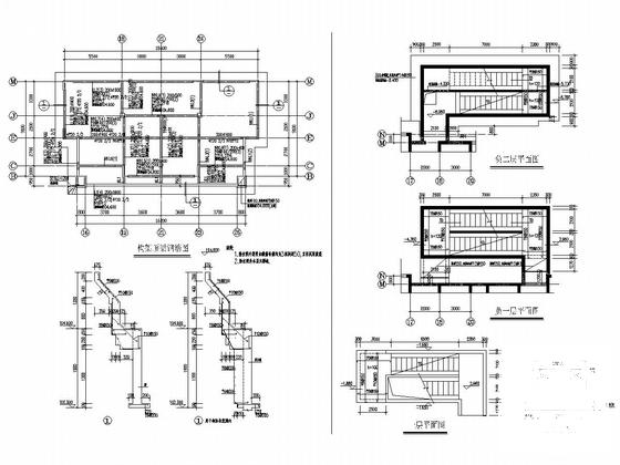 33层时代广场剪力墙结构住宅楼结构图纸（CFG桩） - 5