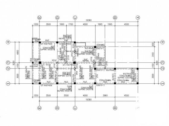 4层框架结构私人住宅楼结构CAD施工图纸(建筑设计说明) - 3