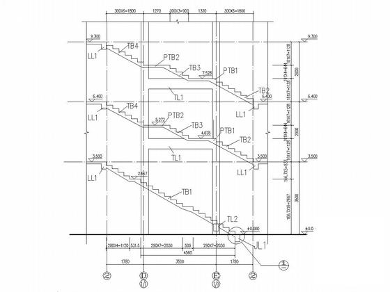 4层框架结构私人住宅楼结构CAD施工图纸(建筑设计说明) - 5
