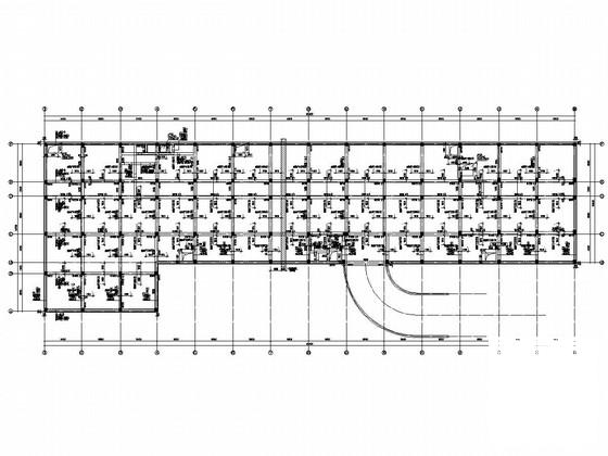 剪力墙结构地下人防结构CAD施工图纸 - 1