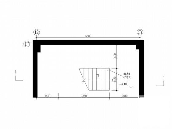 剪力墙结构地下人防结构CAD施工图纸 - 4