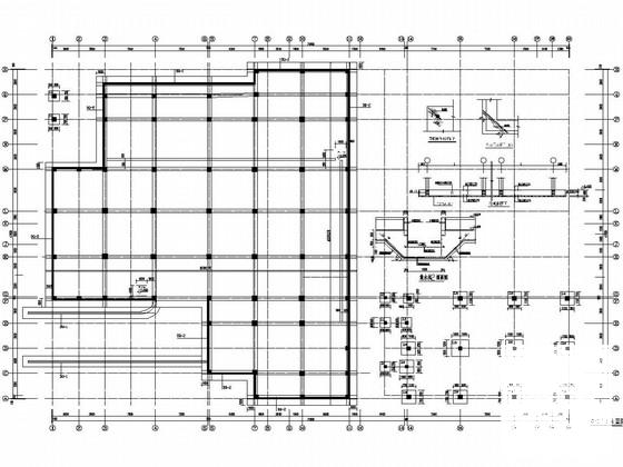 6层框架结构神病医院住院楼结构图纸(墙下条形基础) - 1