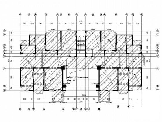 30层剪力墙结构住宅楼结构CAD施工图纸 - 2