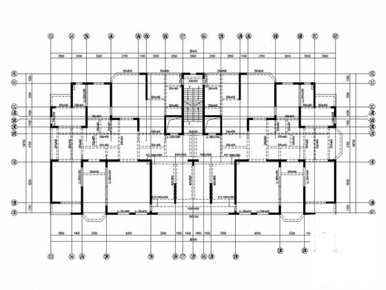30层剪力墙结构住宅楼结构CAD施工图纸 - 3
