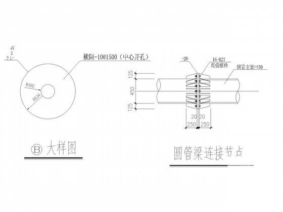 七度抗震单立柱双面型户外广告牌结构CAD施工图纸（独立基础） - 4