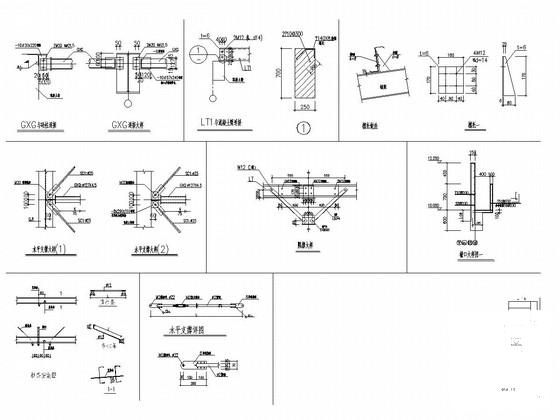 24米跨门式刚架厂房结构CAD施工图纸（独立基础） - 4