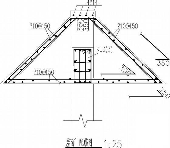 仿古四角亭及景观长廊结构CAD施工图纸(平面布置图) - 4