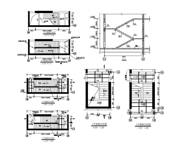 41层超高层纯剪力墙住宅楼结构设计CAD施工图纸 - 5
