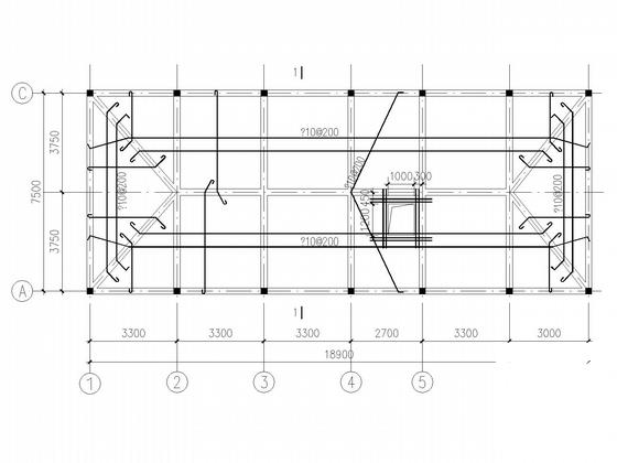 3层条形基础砌体办公楼建筑、结构CAD施工图纸 - 4