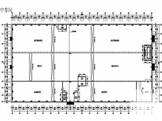 工业园钢结构电表厂建筑方案设计图纸（效果图纸）(生产车间) - 3