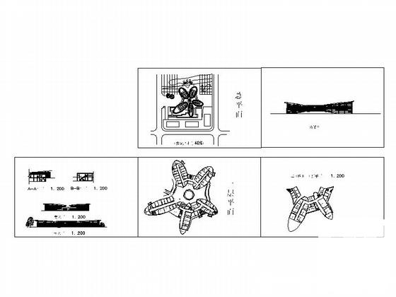 精美医院建筑设计方案设计图纸|（单层建筑，现代风格） - 4