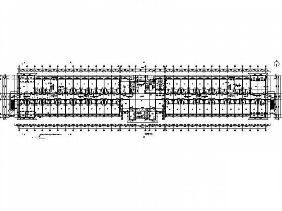 5层敬老院建筑CAD图纸（砌体结构,钢筋混凝土结构） - 3