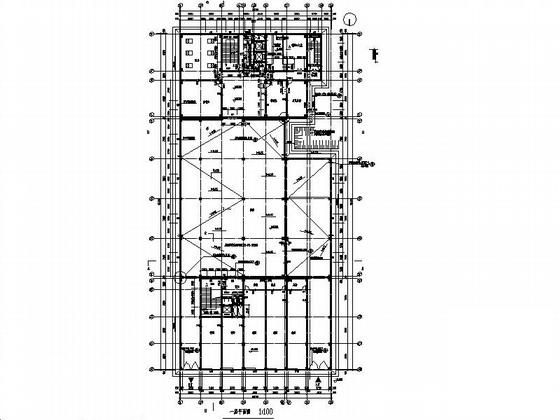底简单详细的13层宾馆建筑施工CAD图纸（总） - 3