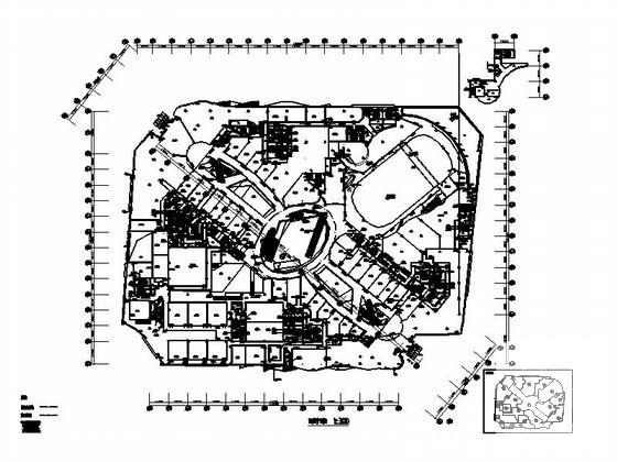 6层大型综合商场建筑CAD图纸（现代风格） - 2