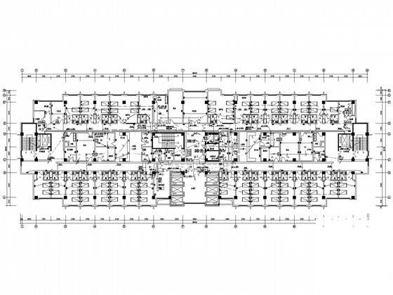 大型医院综合楼电气CAD施工图纸（二次控制原理图） - 2