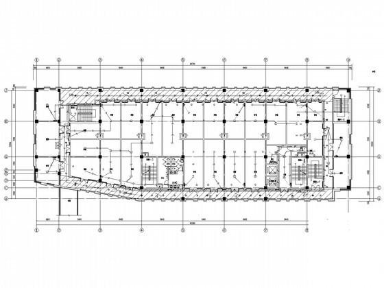 商业建筑群电气CAD施工图纸93张（四栋商业、办公楼）(火灾自动报警) - 2