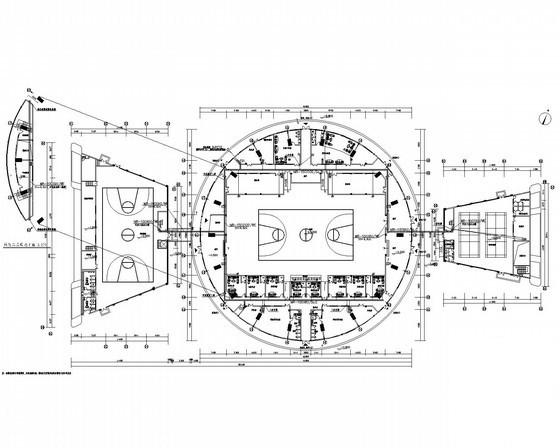 体育馆电气CAD施工图纸(弱电设计说明) - 3