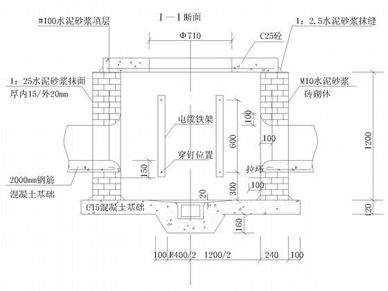 市政电气地下通讯管道工程电气CAD施工图纸53张（详细电气设计说明） - 2