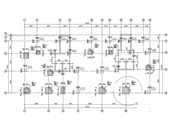 15层框剪结构住宅楼结构CAD施工图纸 - 3