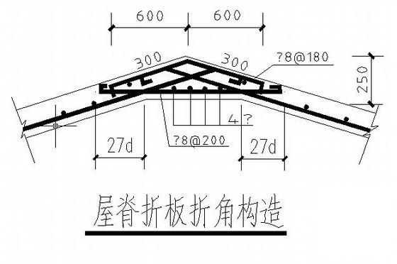 6度抗震6层框架结构住宅楼结构CAD施工图纸(平面布置图) - 3