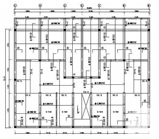 7层砖混结构住宅楼结构施工图纸（建筑施工CAD图纸） - 3