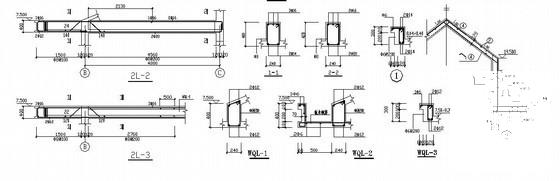 砖混结构别墅结构CAD施工图纸（2层条形基础） - 4