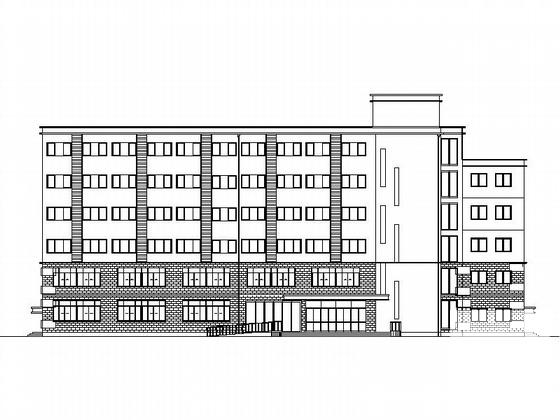 6层旅游宾馆建筑CAD施工图纸(卫生间大样图) - 1