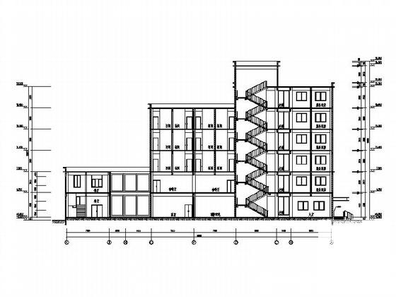 6层旅游宾馆建筑CAD施工图纸(卫生间大样图) - 2