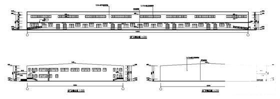 单层厂房建筑施工套CAD图纸(防水等级) - 4