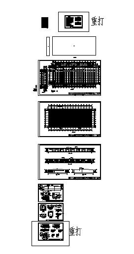 单层厂房建筑施工套CAD图纸(防水等级) - 5