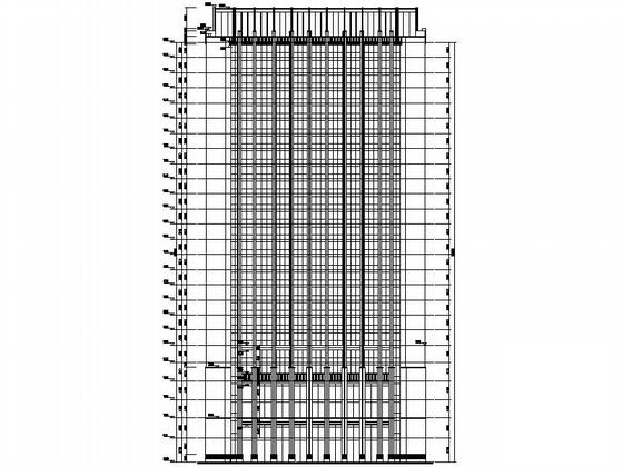 高层城市综合体建筑方案设计CAD图纸 - 5