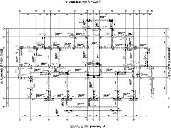 12层剪力墙结构住宅楼结构CAD施工图纸 - 3