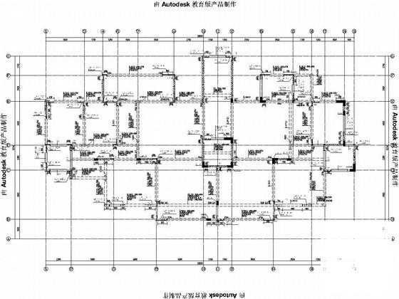 12层剪力墙结构住宅楼结构CAD施工图纸 - 4