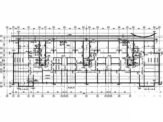 9层剪力墙结构住宅楼结构CAD施工图纸（筏形基础）(楼梯梯板配筋) - 4