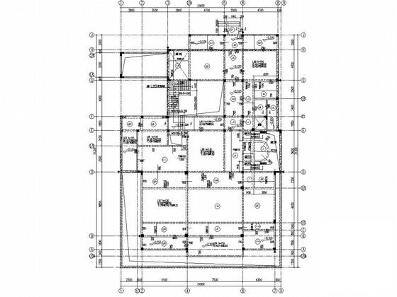 两层框架结构住宅楼结构CAD施工图纸（7度抗震）(梁平法配筋图) - 3