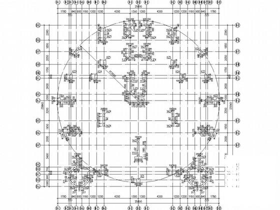 12层框剪结构住宅楼结构CAD施工图纸 - 2