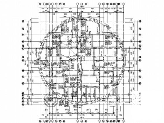 12层框剪结构住宅楼结构CAD施工图纸 - 3