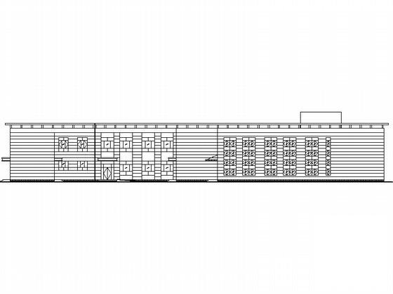 公司2层食堂建筑扩初图纸 - 1