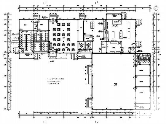 公司2层食堂建筑扩初图纸 - 3